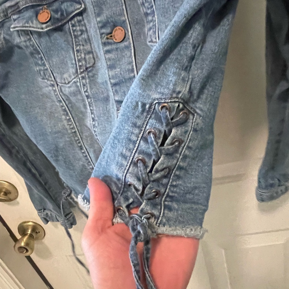 Black Label Light Blue Denim Jacket - Picture 5 of 6